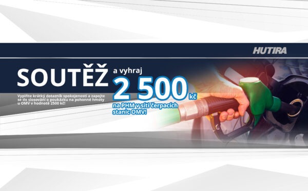 Na názoru našich zákazníků nám velmi záleží. Vyplňte krátký dotazník a&nbsp;vyhrajte poukaz na pohonné hmoty.