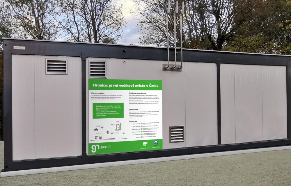 We are involved in the first hydrogen and natural gas blending station project. Helping to reduce air emissions | HUTIRA green gas